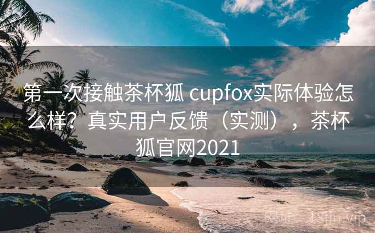 第一次接触茶杯狐 cupfox实际体验怎么样？真实用户反馈（实测），茶杯狐官网2021