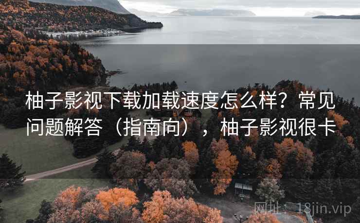 柚子影视下载加载速度怎么样？常见问题解答（指南向），柚子影视很卡
