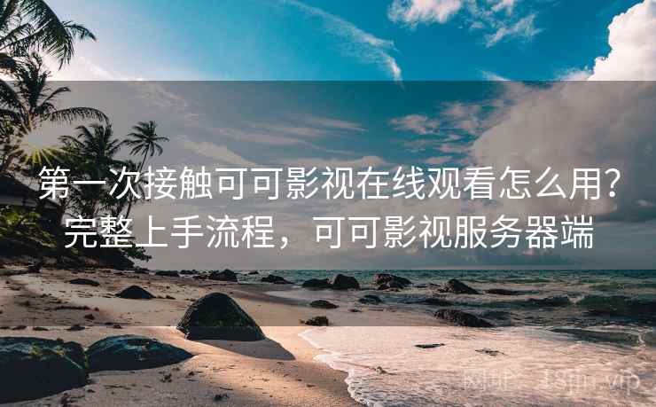 第一次接触可可影视在线观看怎么用？完整上手流程，可可影视服务器端